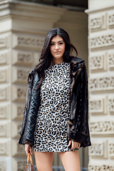 Leopard Dress - LUXFINDZ Leopard Dress - LUXFINDZ