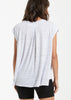 Speckled Tee White