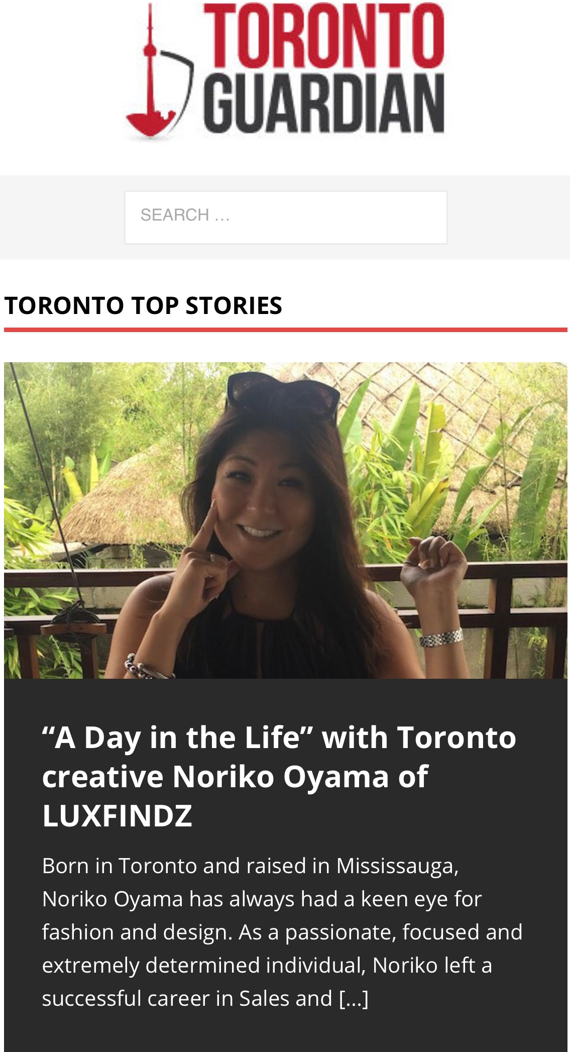 Toronto Guardian’s Day in the Life Publication