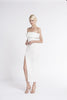 Pure white dress