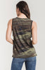 Camo Muscle Tank in Green