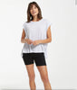 Speckled Tee White