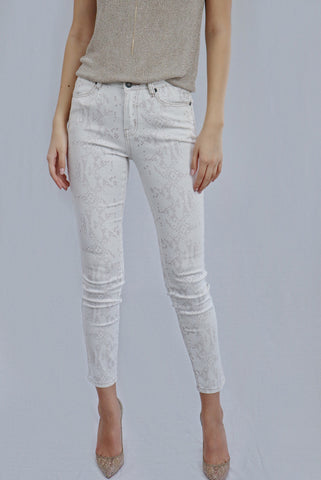 Snakeskin Print Pant