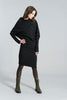 Casual Long Sleeve Dress in Black