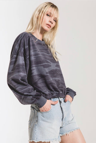 Camo Relaxed Pullover