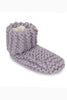 Knit Slippers Lavender