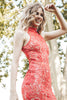 Watermelon Lace Dress