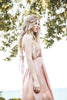 Blush Pink Satin Dress