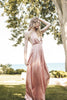 Blush Pink Satin Dress