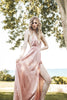 Blush Pink Satin Dress