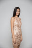Rose Gold Sequined Dress