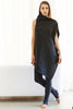 Linen Black Dress