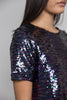 Chicory Purple Sequined Top